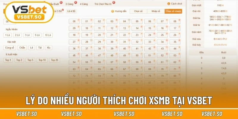 Ưu điểm nổi bật XSMB ở nhà cái