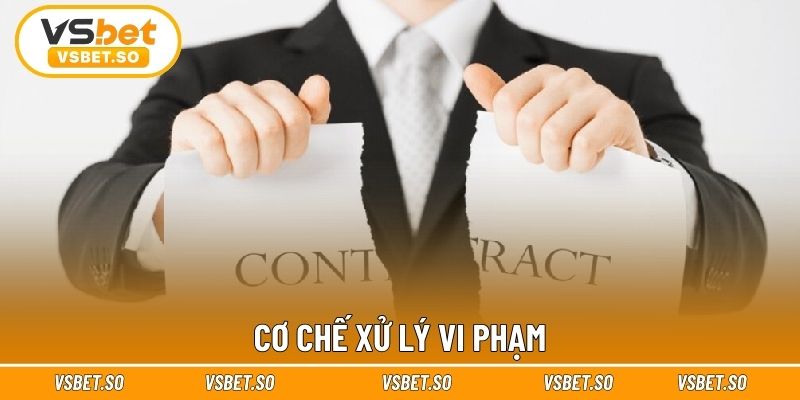 Cơ chế xử lý vi phạm